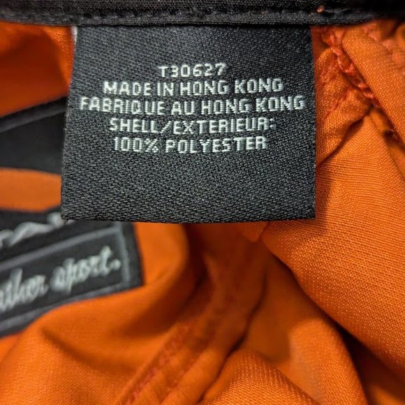 Sun Mountain Tailwind Golf Windshirt Mens Large Half-Zip Pullover Rust colour - Picture 5 of 5